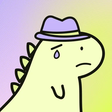 #019 · Pebble · Teary · Lemon & lilac · Fedora