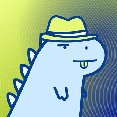 #026 · Tiny rex · Goofy · Ice & acid · Fedora