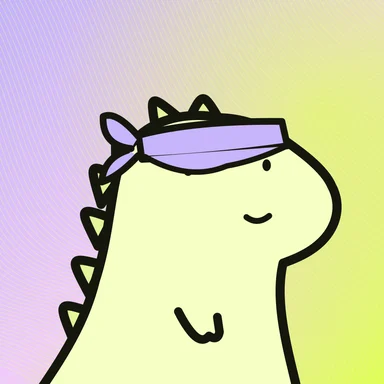 #040 · Soft spikes · Gentle · Lemon & lilac · Visor