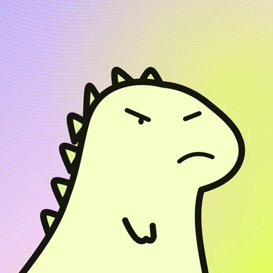 #041 · Soft spikes · Grumpy · Lemon & lilac