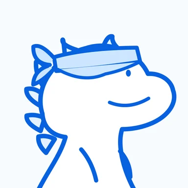 #064 · Roundabout · Winking · Original blue · Visor