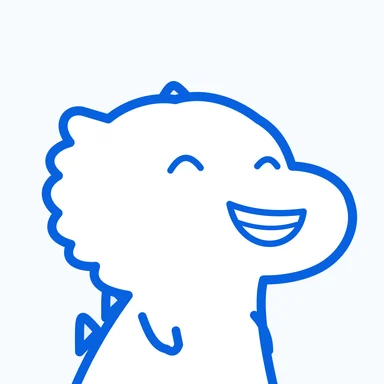 #075 · Cloudy · Laughing · Original blue