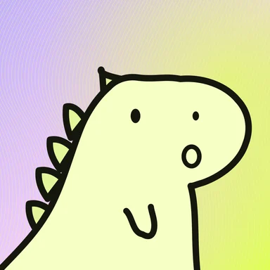 #119 · Pebble · Surprised · Lemon & lilac