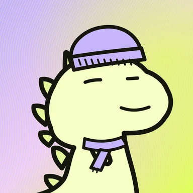#134 · Classic · Sleepy · Lemon & lilac · Beanie & scarf