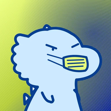 #138 · Cloudy · Grumpy · Ice & acid · Face mask