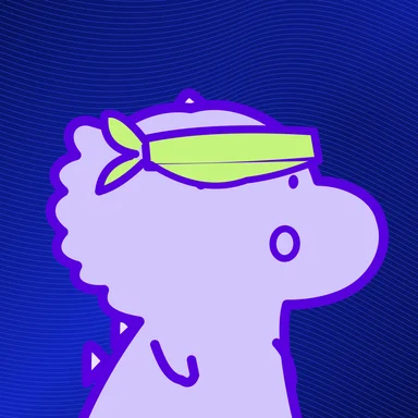 #157 · Cloudy · Surprised · Ultra violet · Visor