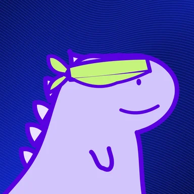 #179 · Pebble · Winking · Ultra violet · Visor
