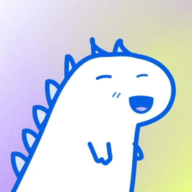 #203 · Tiny rex · Daydream / Open laugh · Cloud swirl