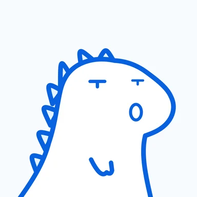 #244 · Soft spikes · Unbothered / Surprised · Original blue