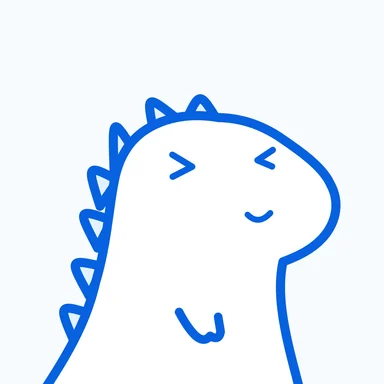 #251 · Soft spikes · Squint / Tiny smile · Original blue