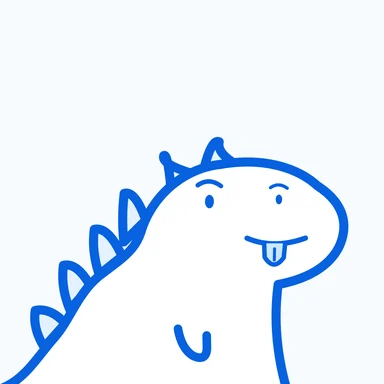 #268 · Pocket · Curious / Tongue out · Original blue