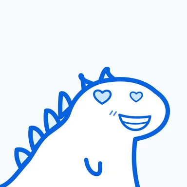 #282 · Pocket · Heart eyes / Big grin · Original blue