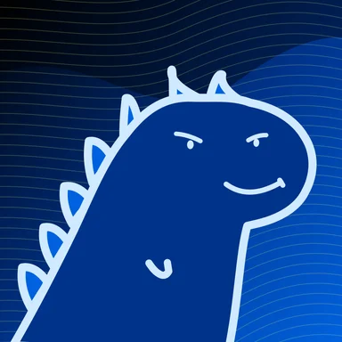 #378 · Tiny rex · Mischievous smile · Midnight signal